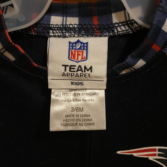 NWT Patriots One Piece - 3-6 months - Picture 2 of 4